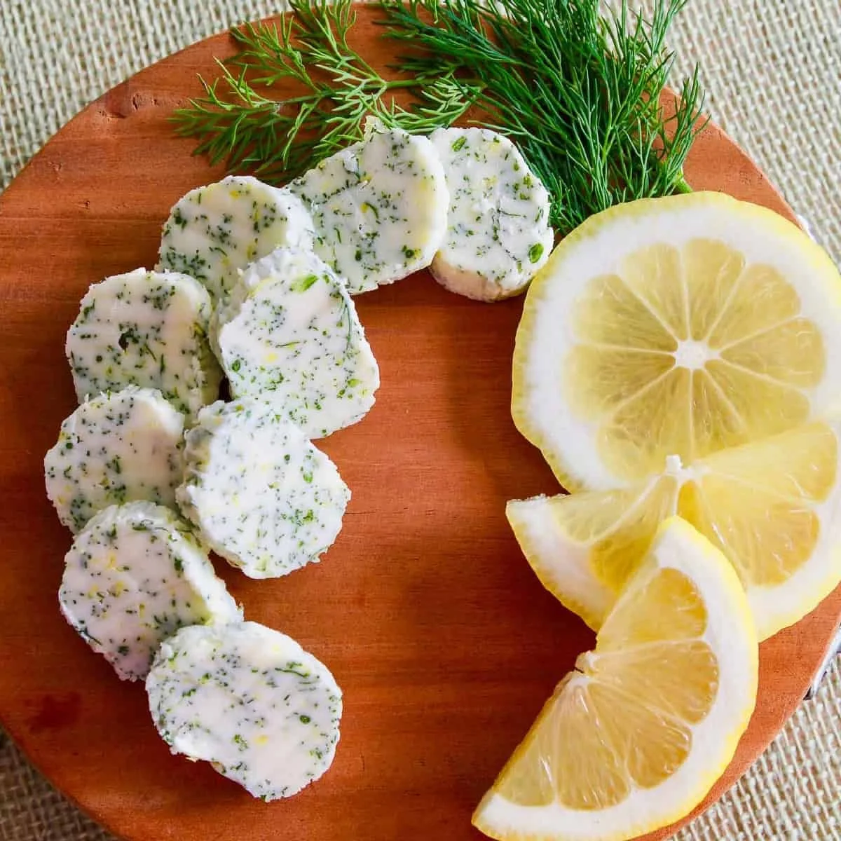 Zesty Lemon Dill Butter Spread