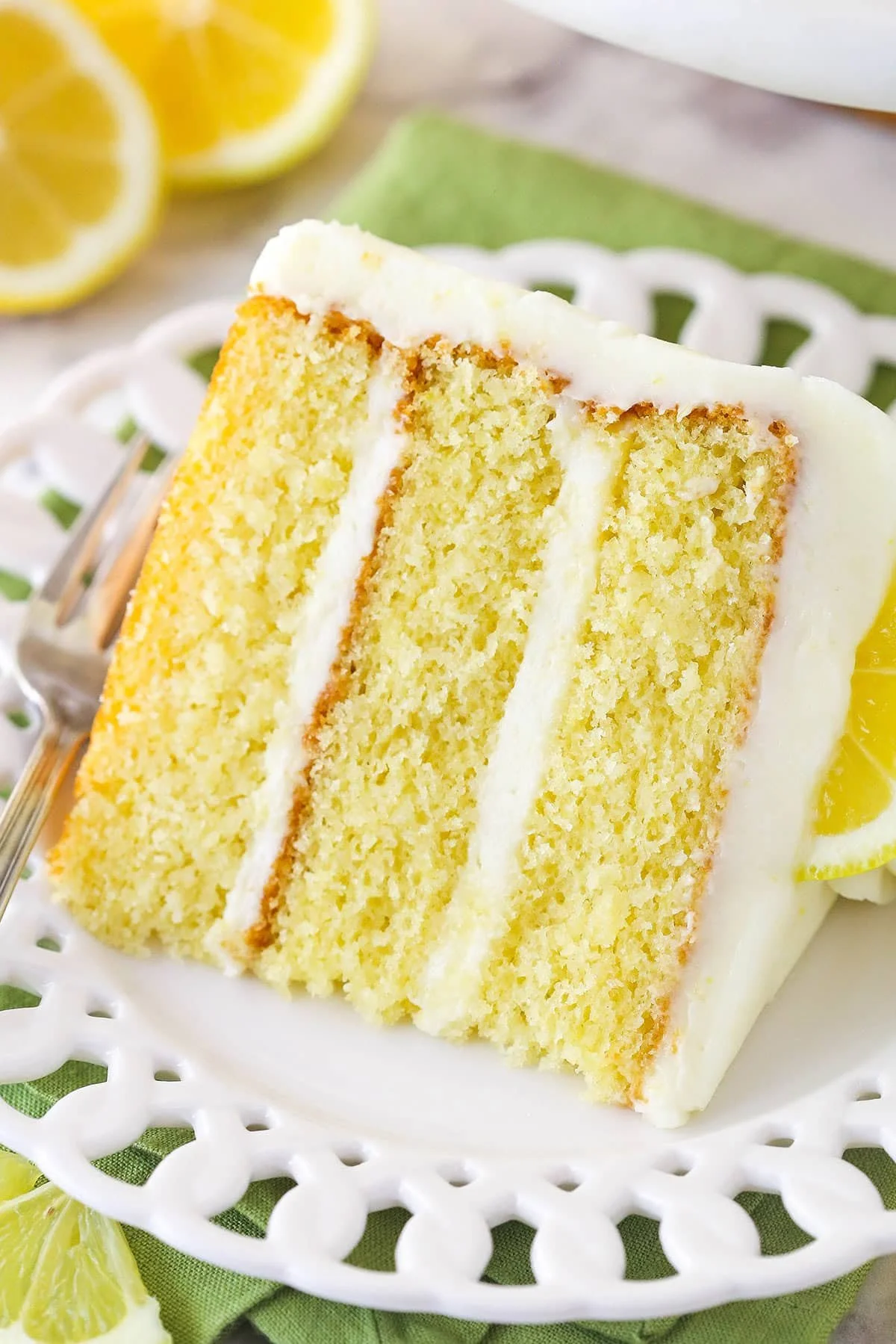 Zesty Lemon Layer Cake