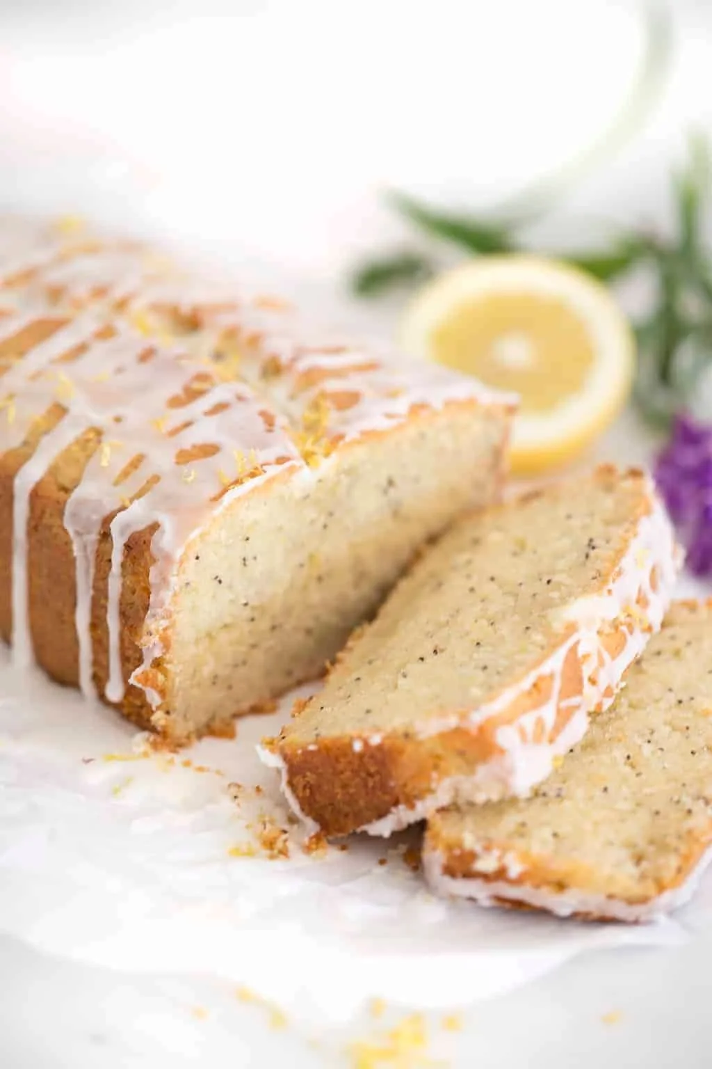 Zesty Lemon Poppy Seed Pound Cake